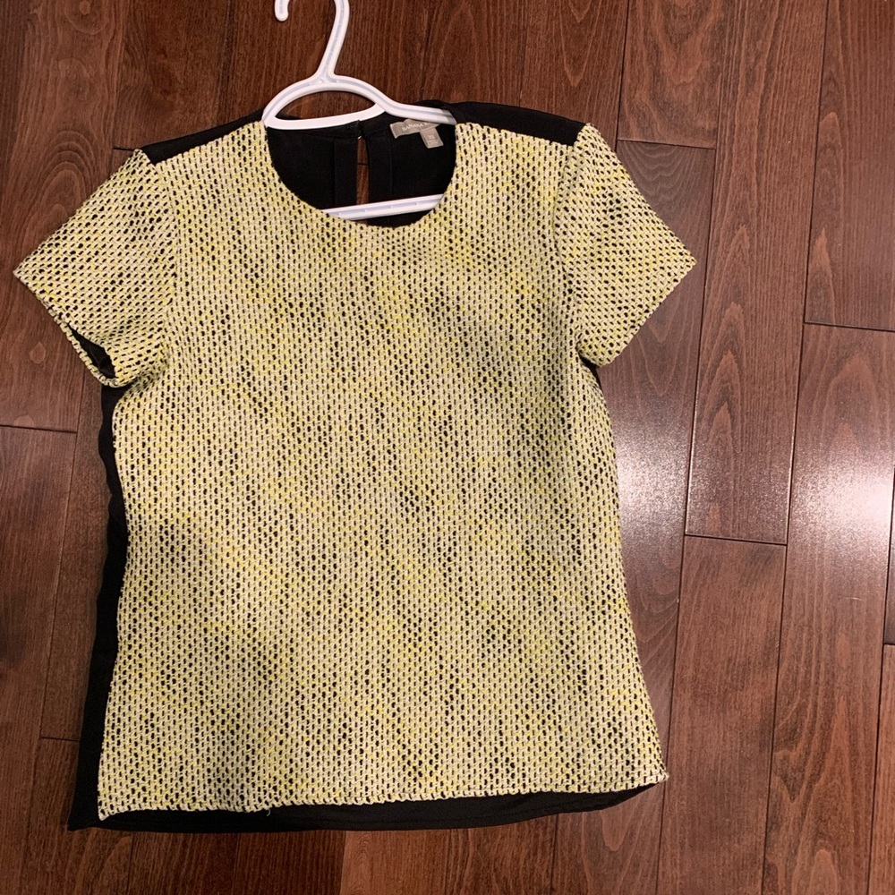 Banana Republic tweed tshirt XS